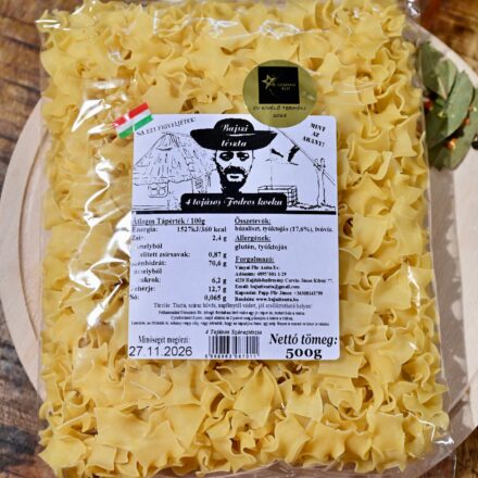 4 tojásos Fodros kocka, 500 g