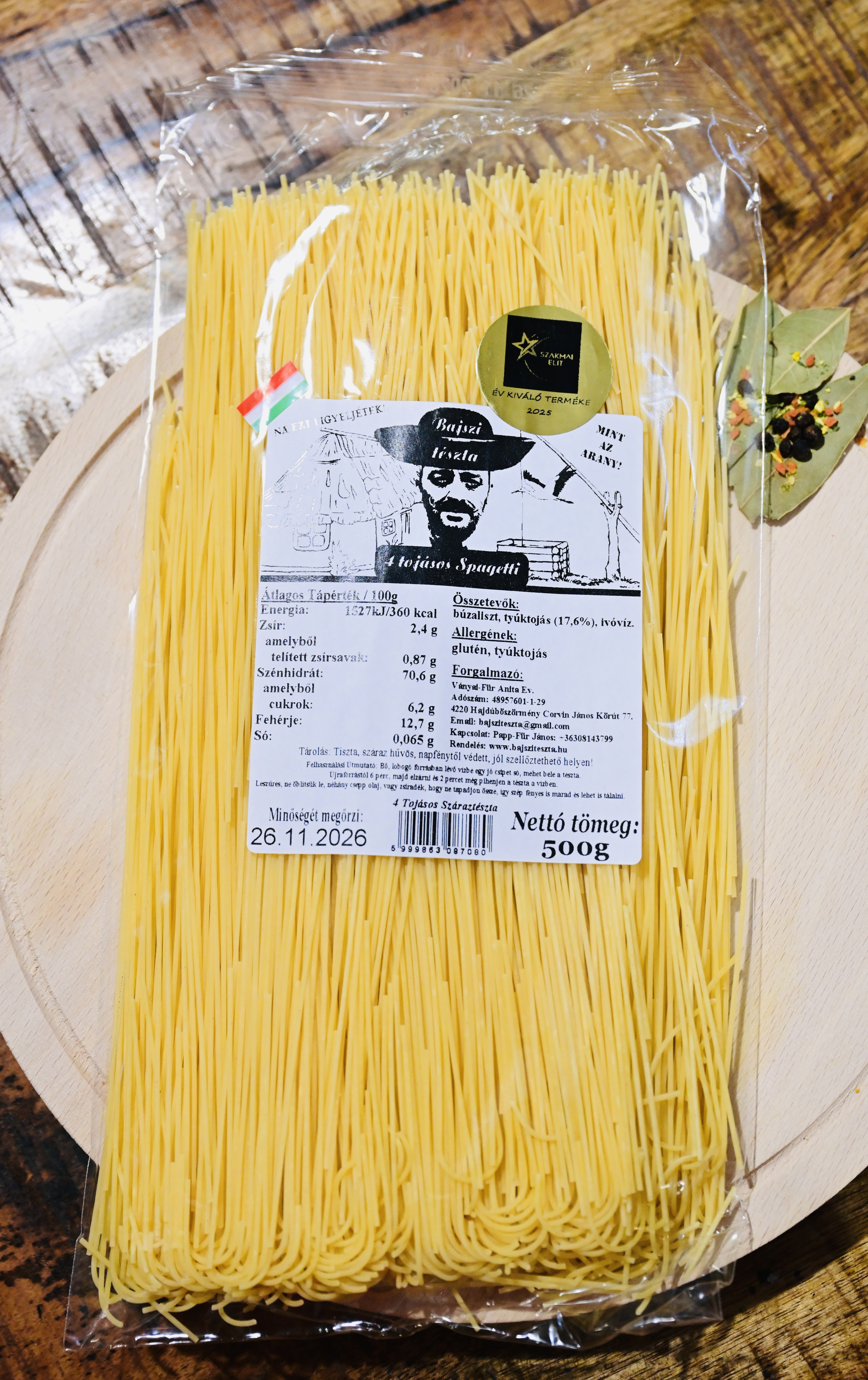 4 Tojásos Spagetti, 500 G