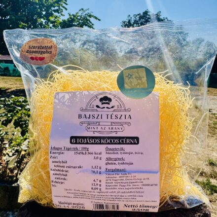 6 tojásos Kócos cérna, 250 g