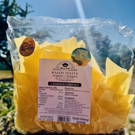 4 tojásos Lebbencs, 500 g