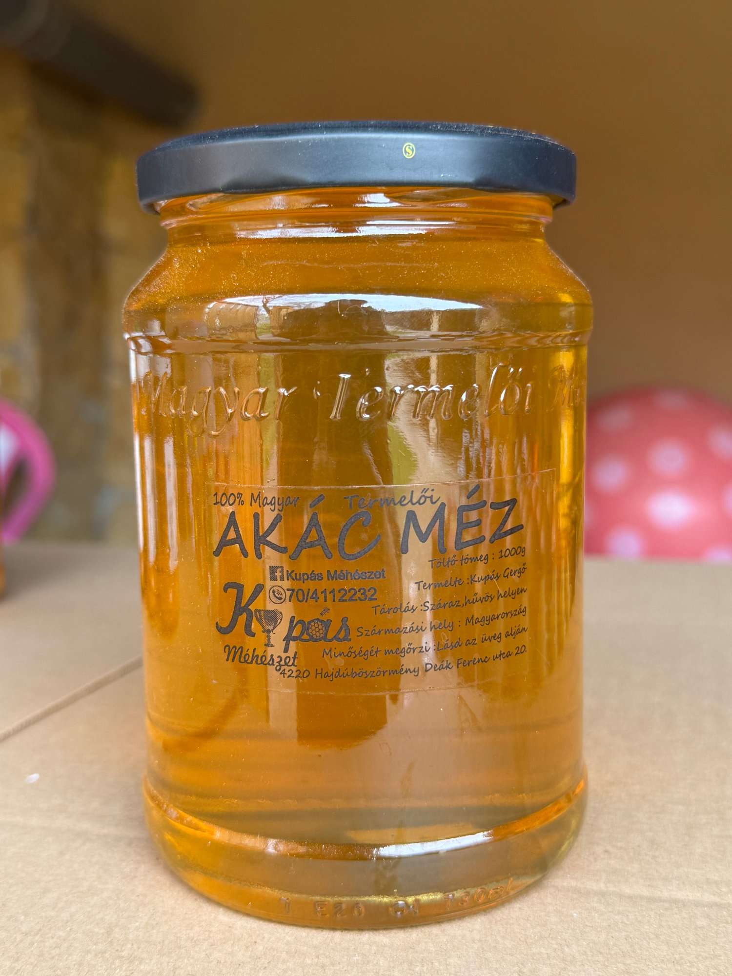 Akác Méz, 1000 G