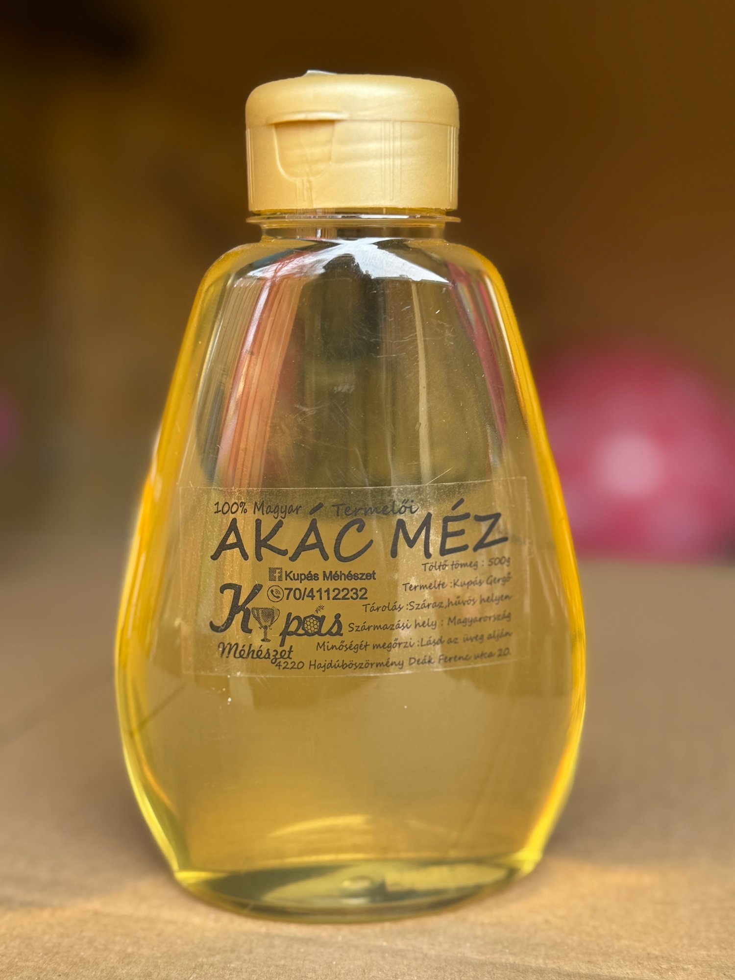 Akácméz, Nyomós, 500 G