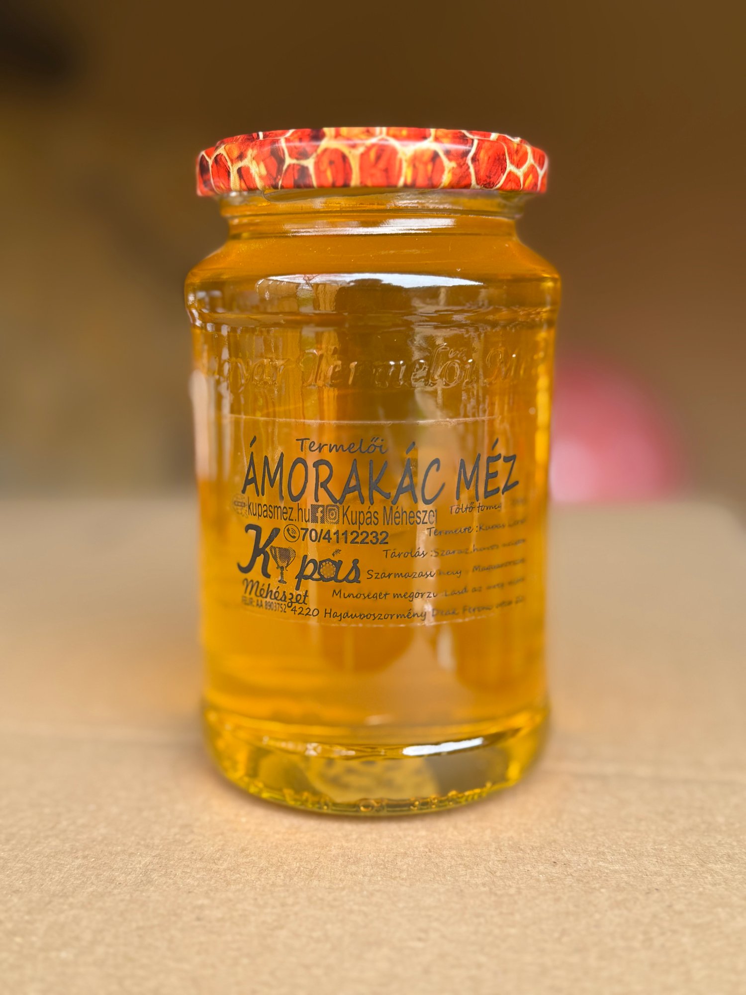 Ámorakác Méz, 500 G