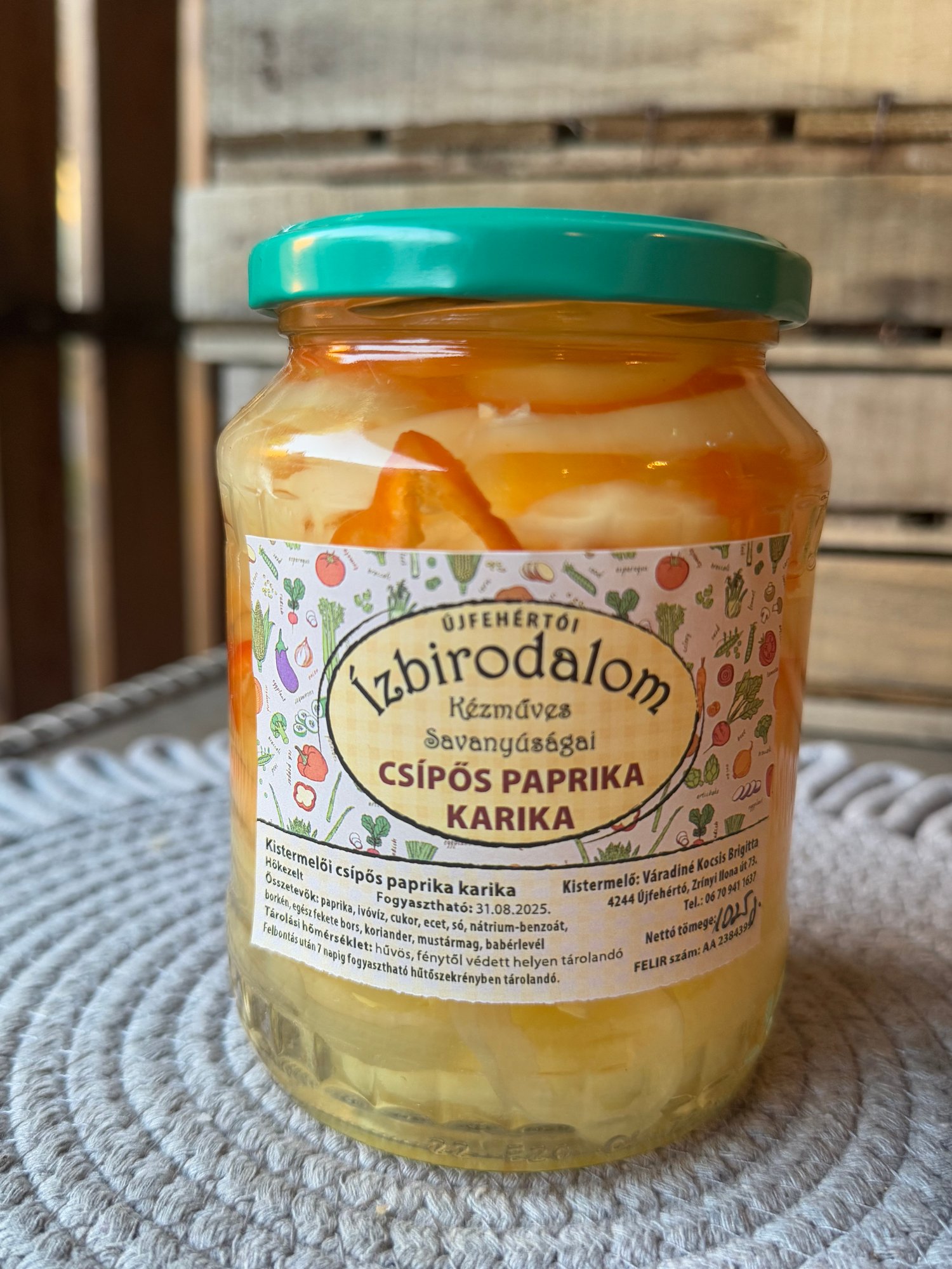 Csípős Paprika Karika