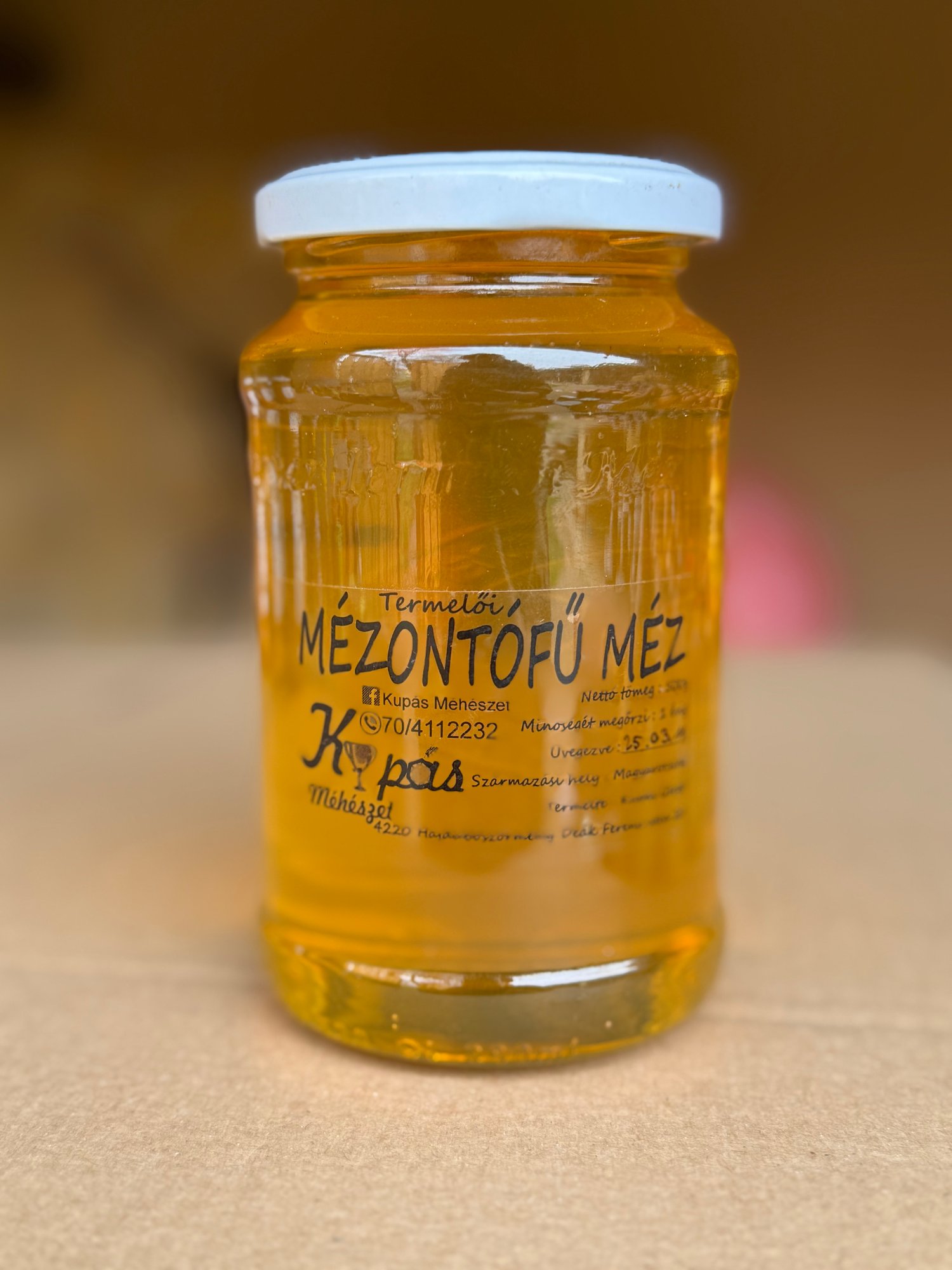 Mézontófű Méz, 500 G