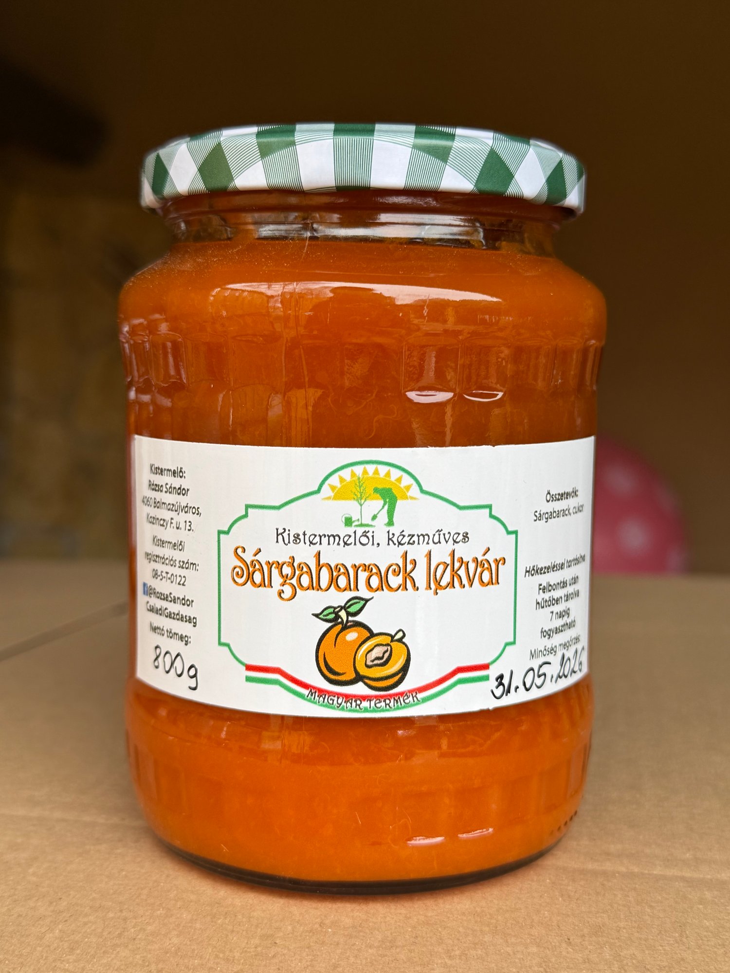 Sárgabarack Lekvár