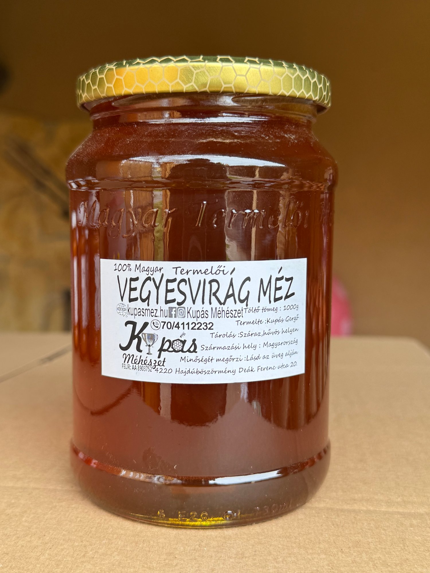 Vegyesvirág Méz, 1000 G