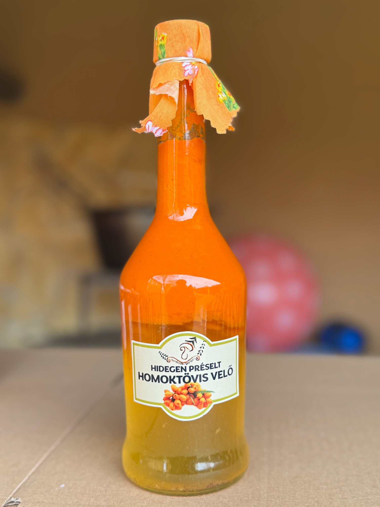 Hidegen Préselt Homoktövis Velő
