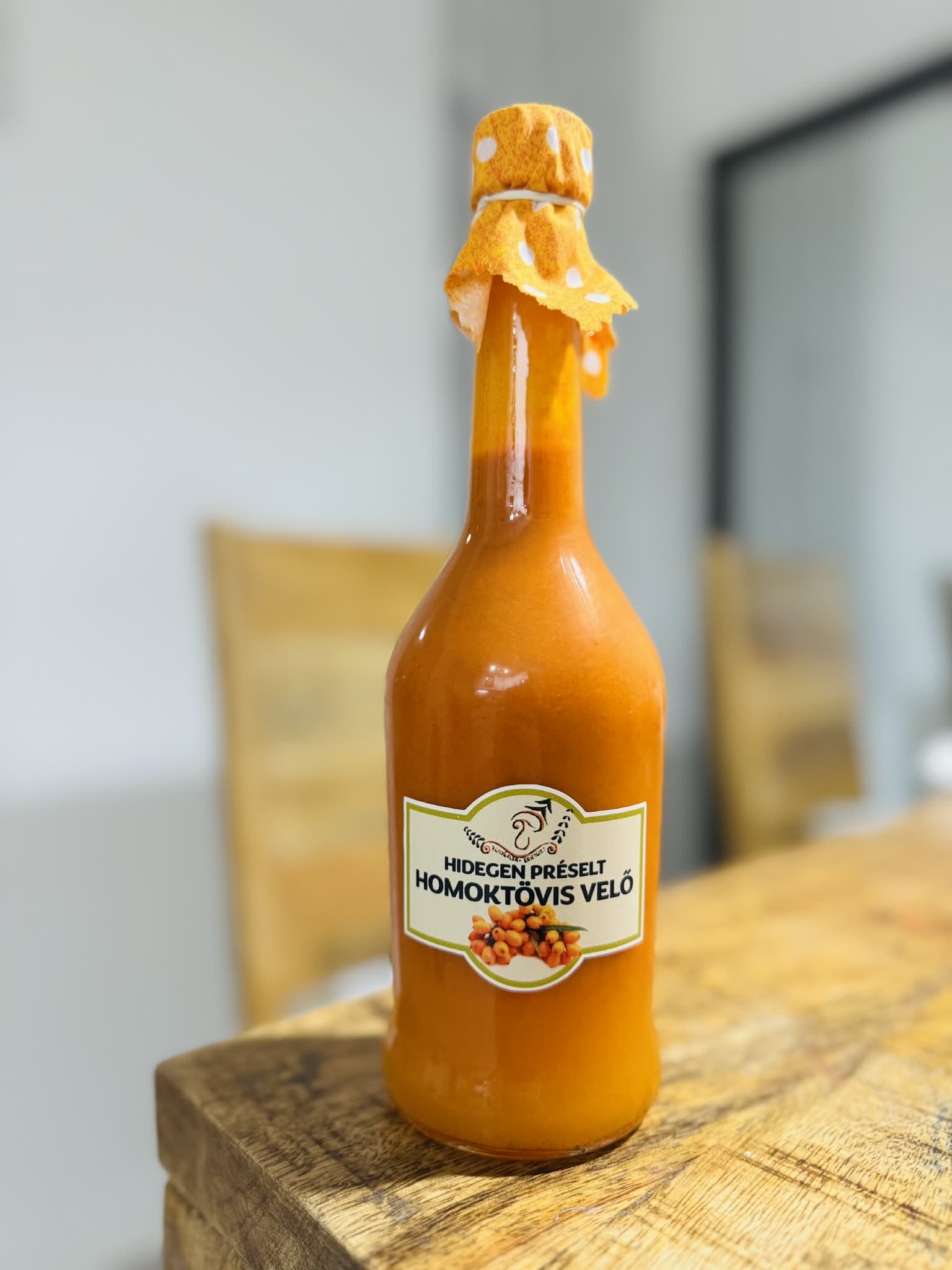 Hidegen Préselt Homoktövis Velő