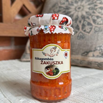 Rókagombás zakuszka