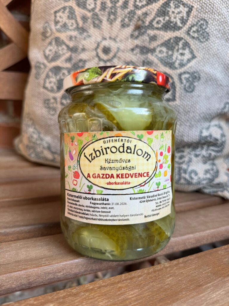 A gazda kedvence - uborkasaláta