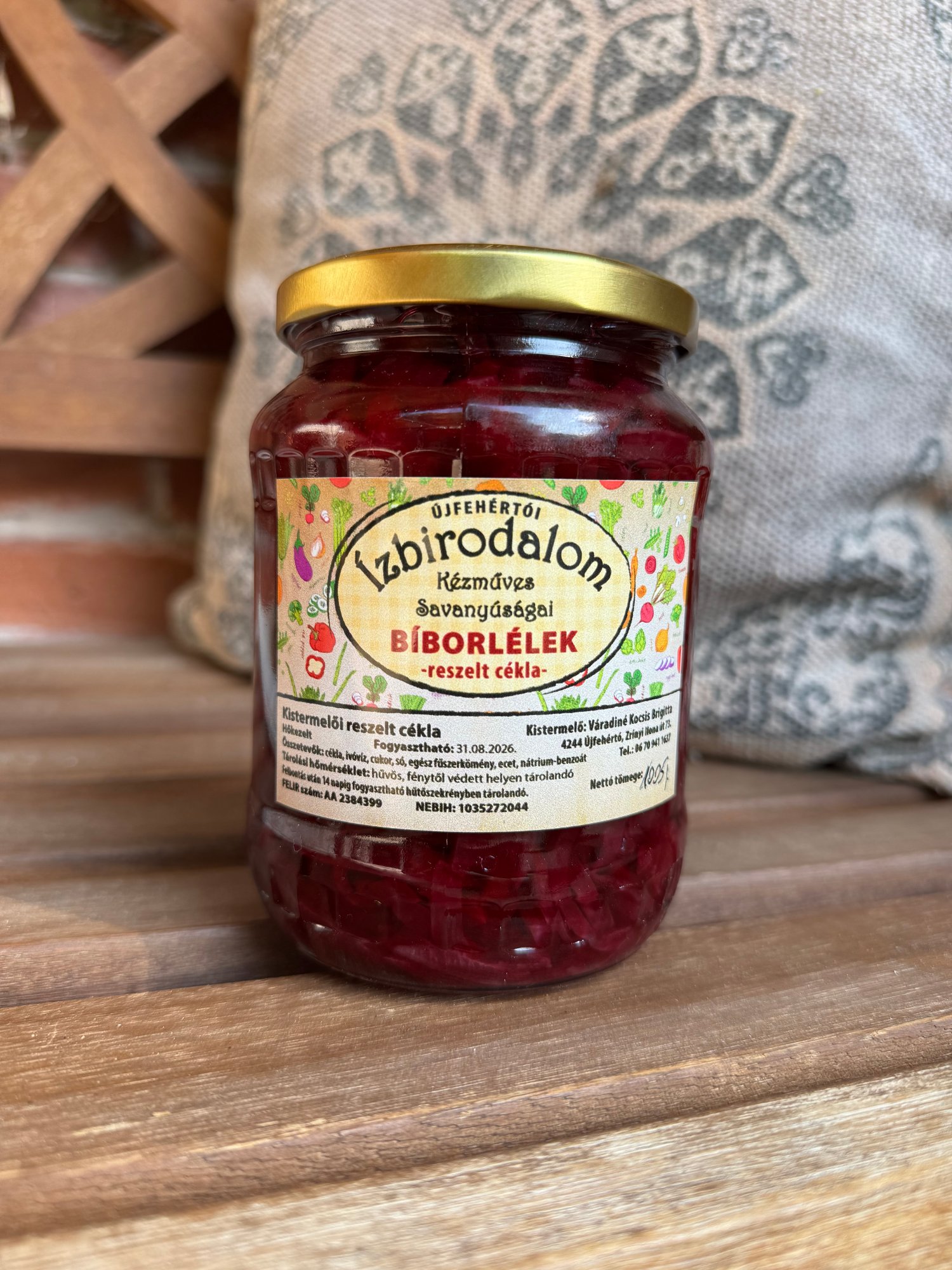 Bíborlélek – Reszelt Cékla