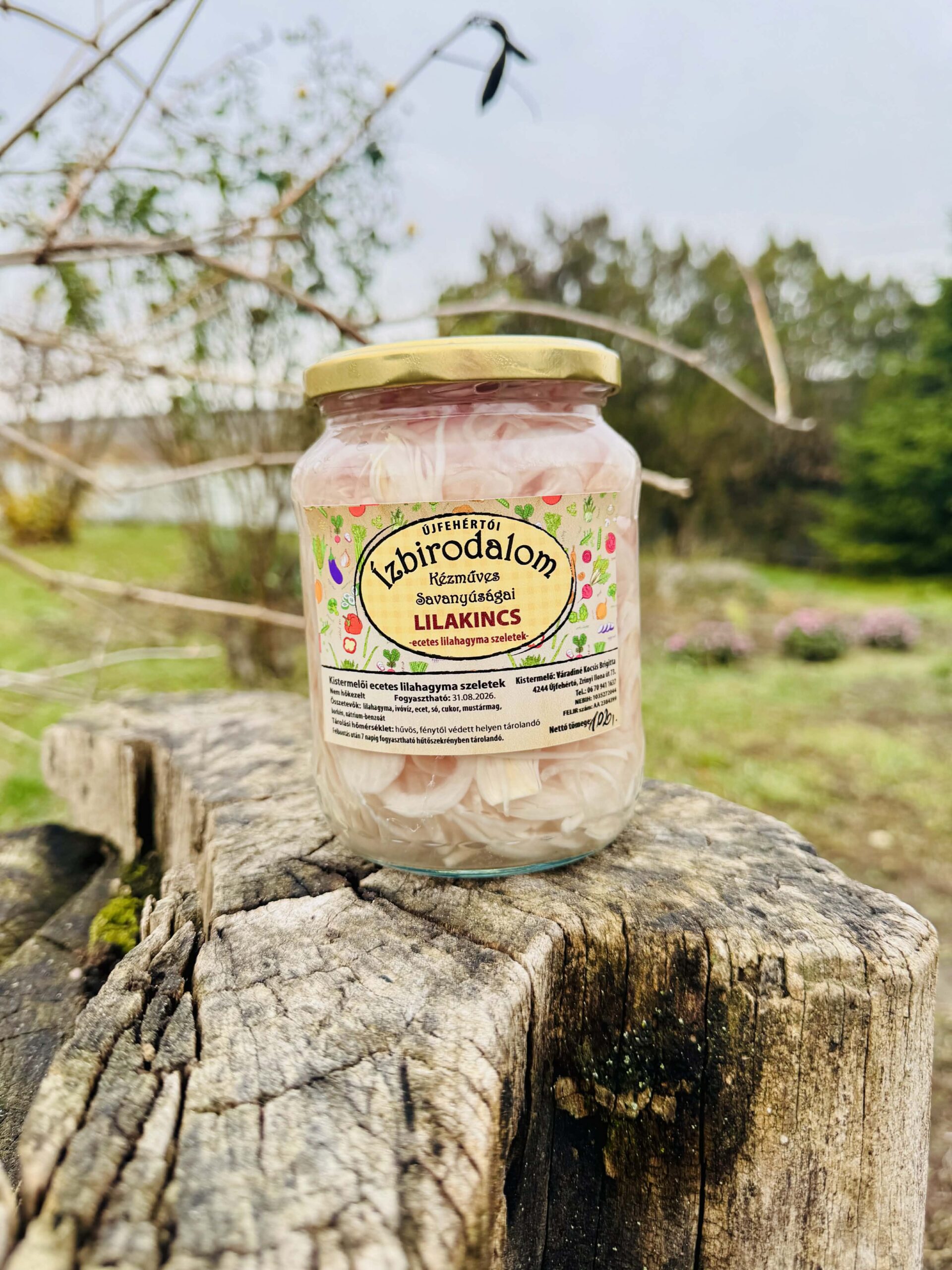 Lilakincs – Ecetes Lilahagyma Szeletek