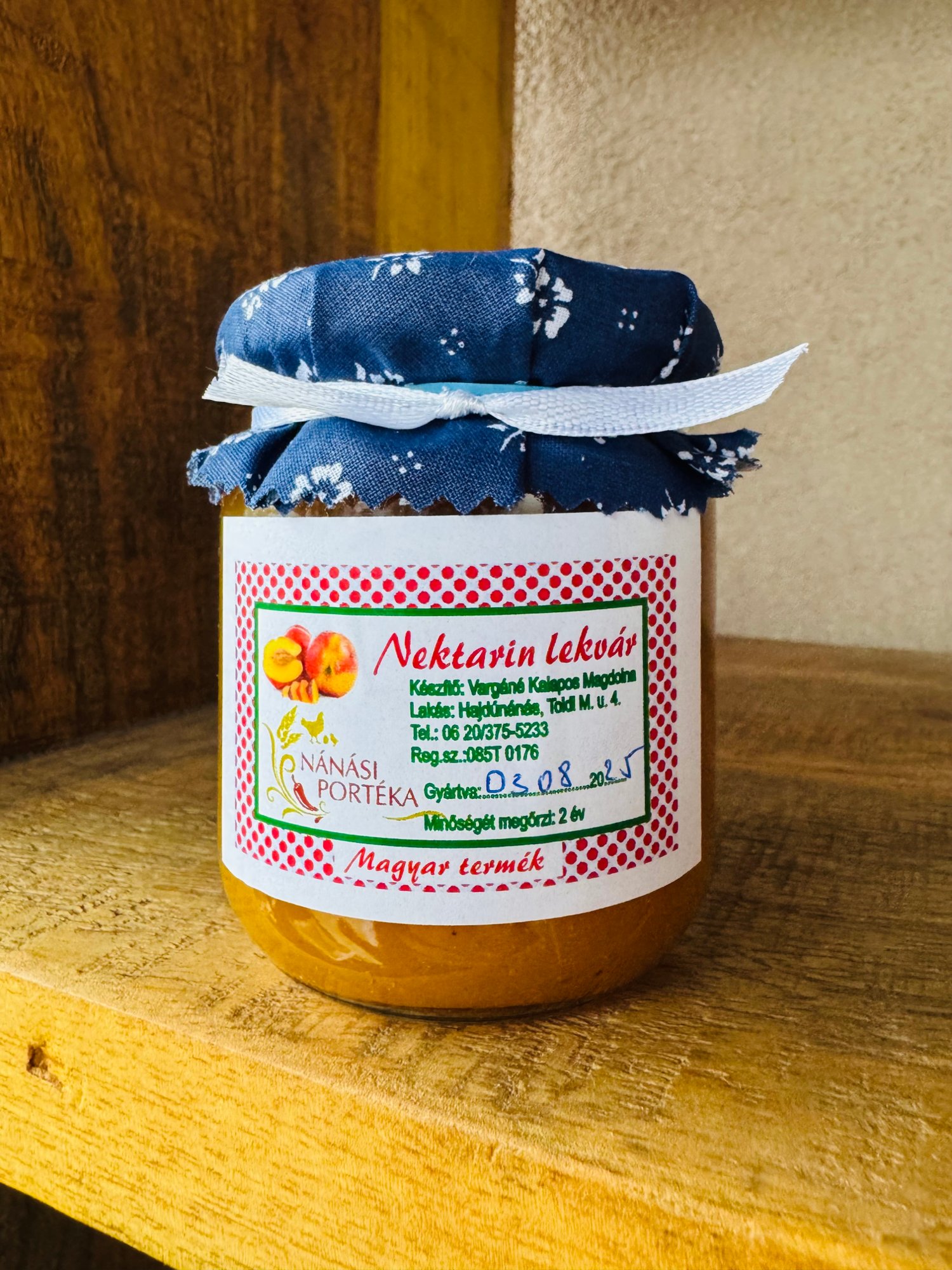 Nektarin Lekvár (kicsi)