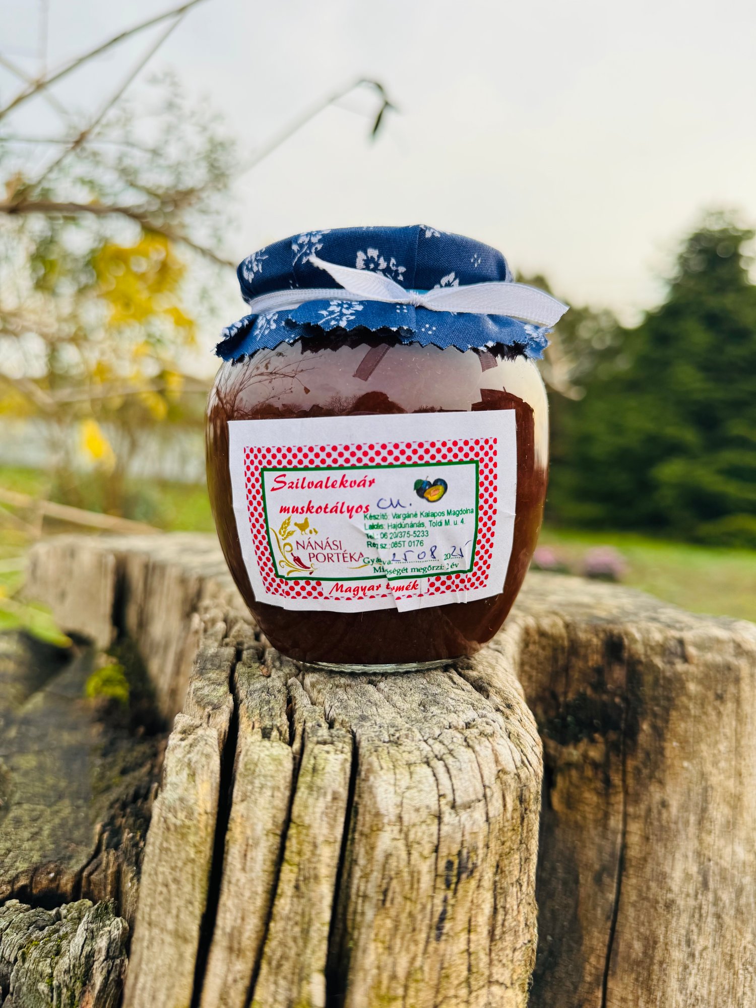 Szilvalekvár – Muskotályos