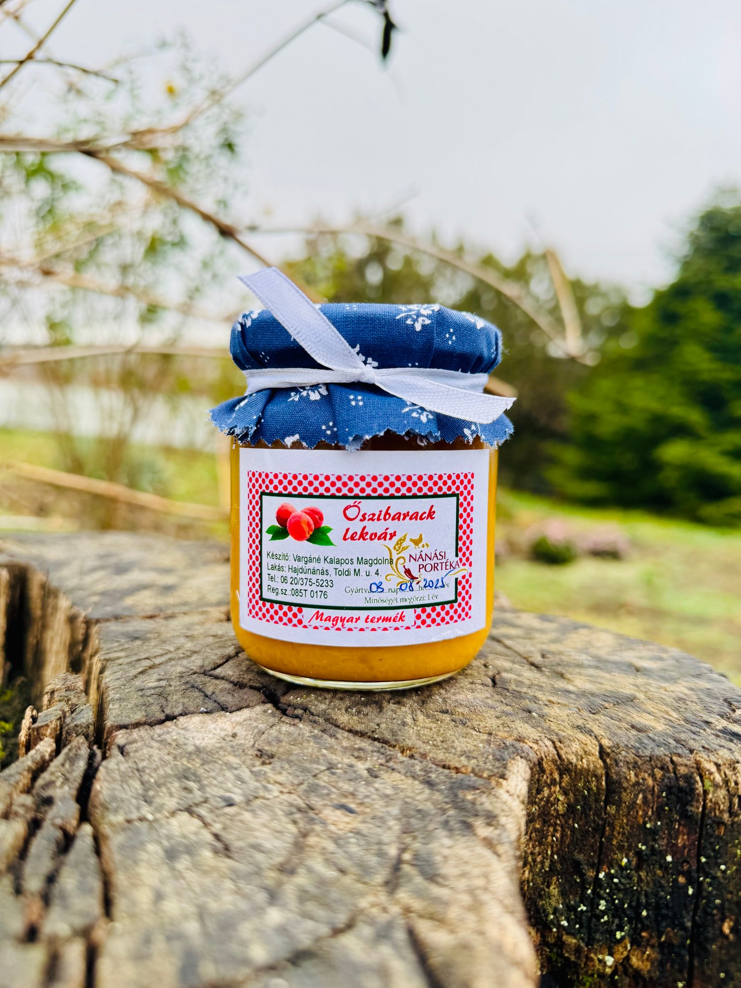 Őszibarack Lekvár (kicsi)