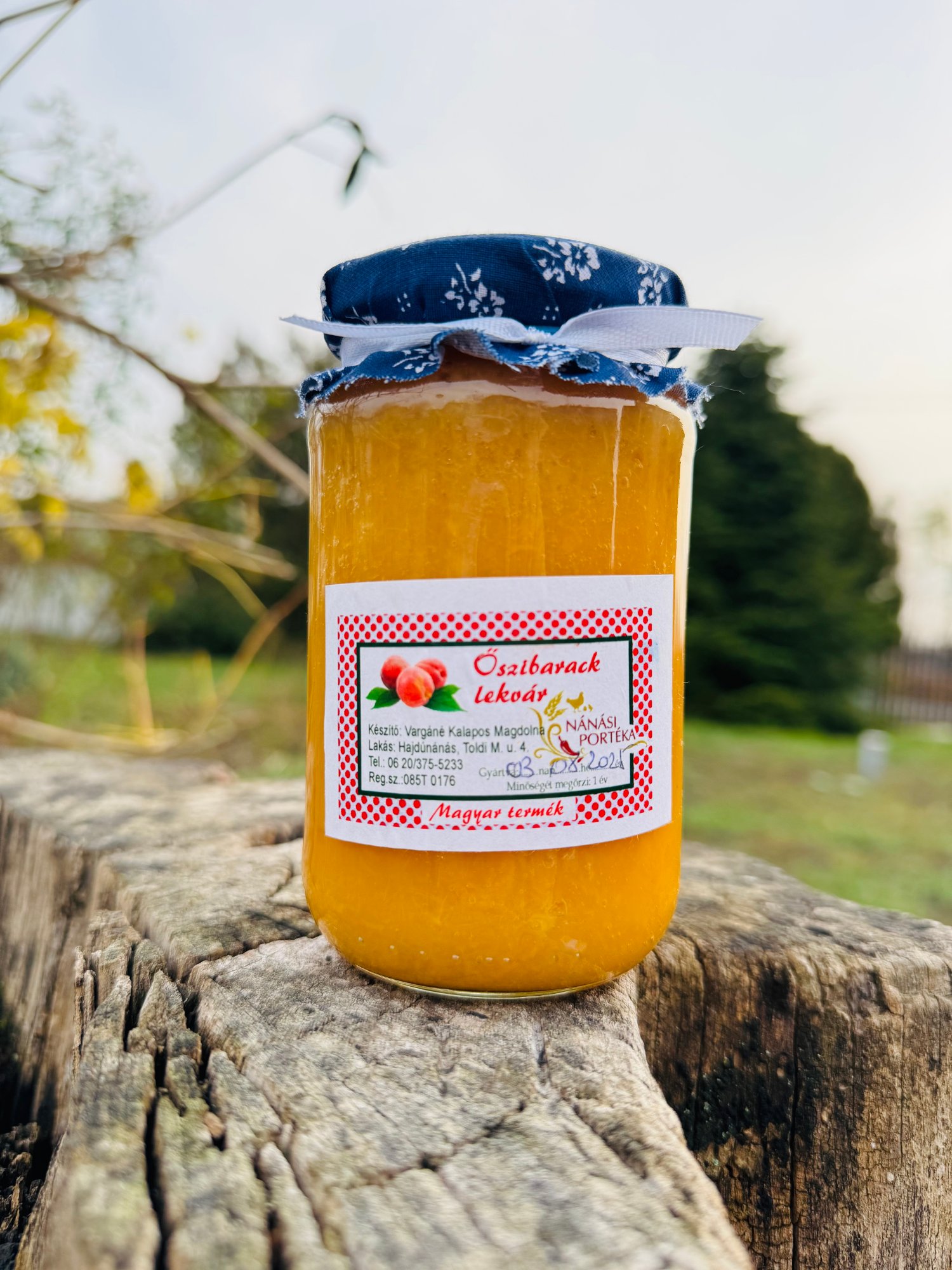 Őszibarack Lekvár