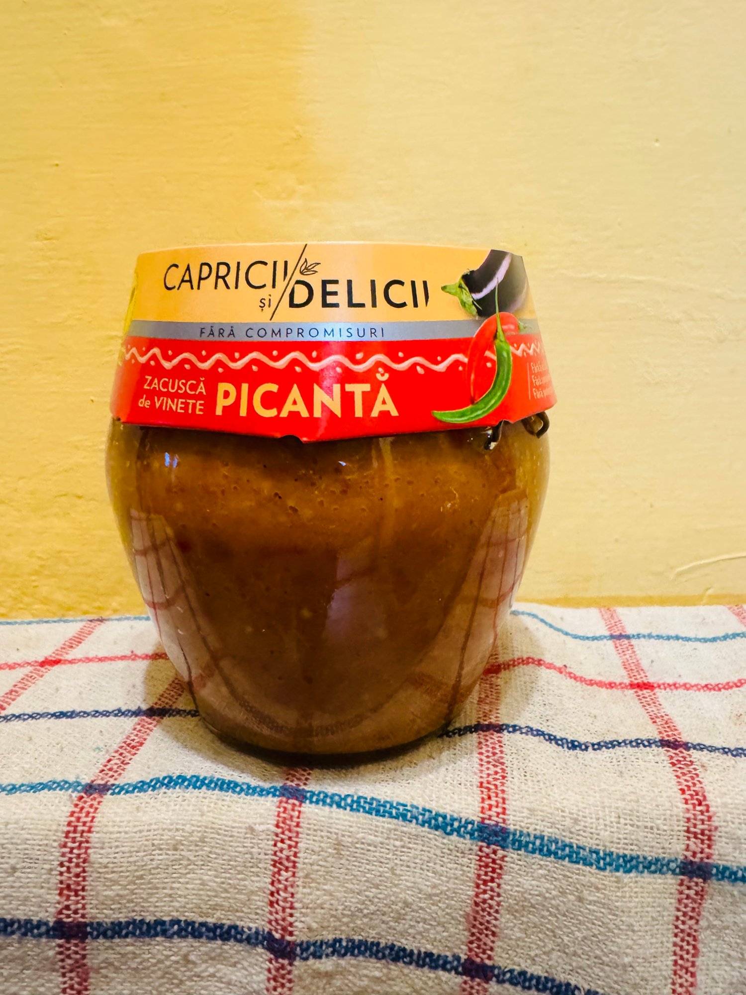 Csípős Padlizsános Zakuszka