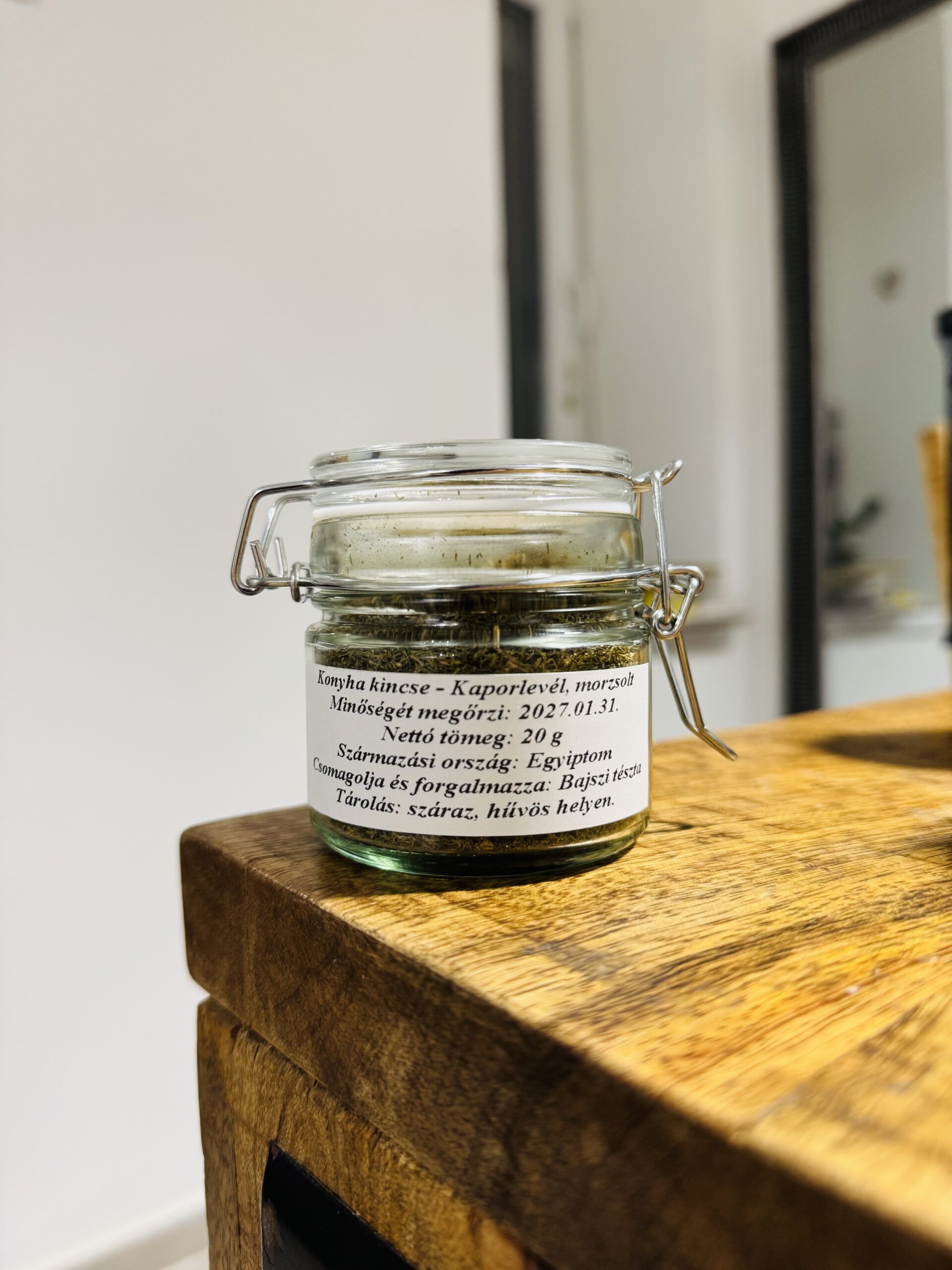 Konyha kincse - kaporlevél