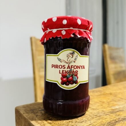 Piros áfonya lekvár