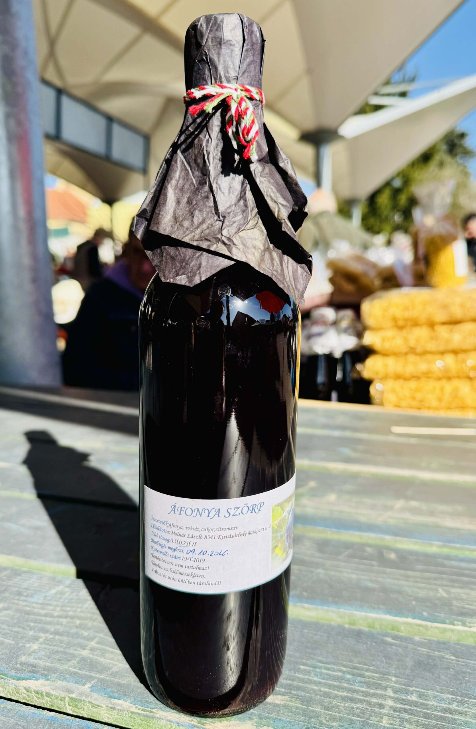 Áfonya Szörp 0,75 L