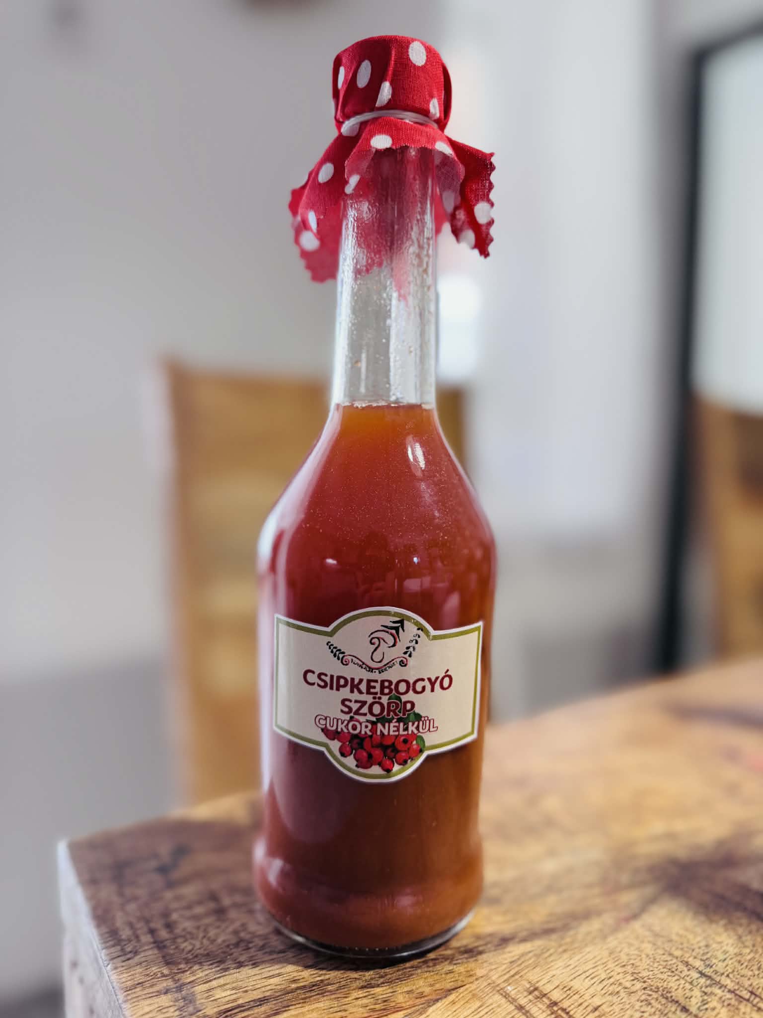 Csipkebogyó Szörp – Cukor Nélkül