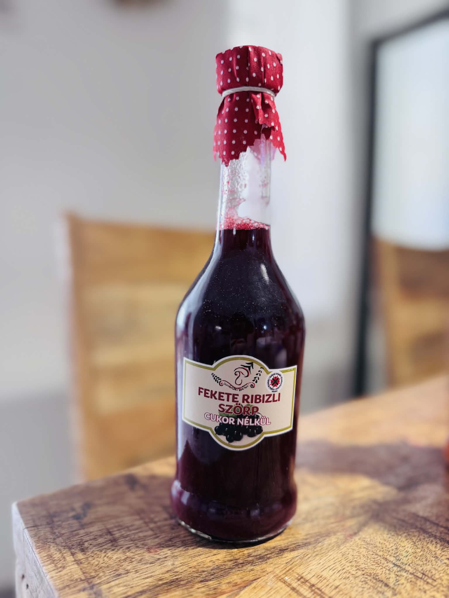 Fekete Ribizli Szörp – Cukor Nélkül