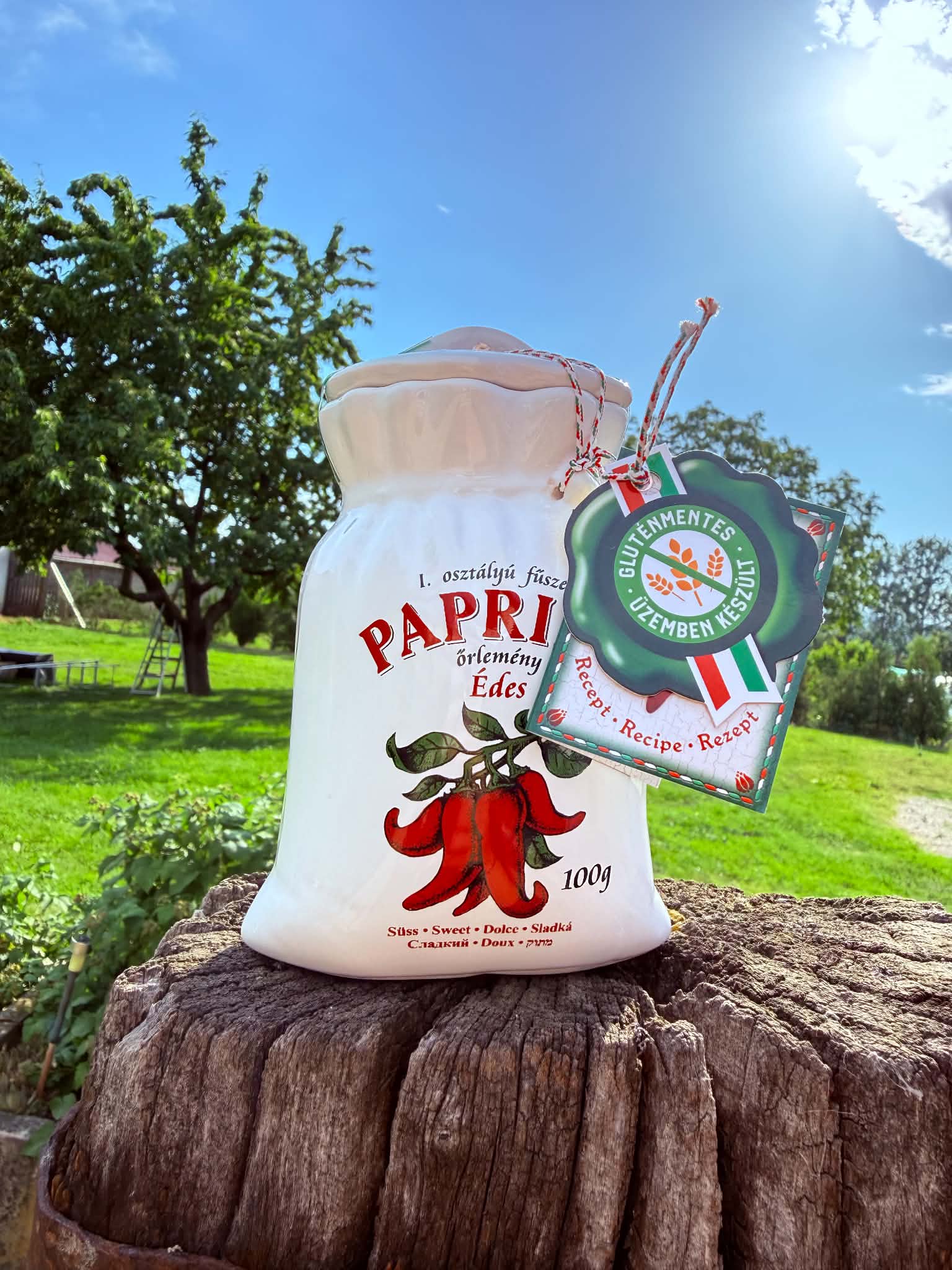 Fűszerpaprika őrlemény Kerámia Zsákban – édes