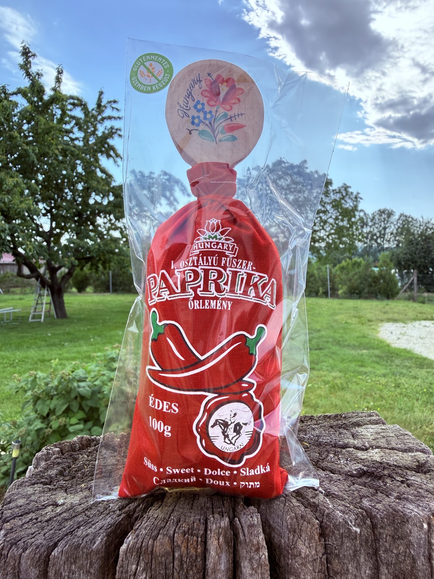 Fűszerpaprika őrlemény Fakanalas Vászonzsákban – édes