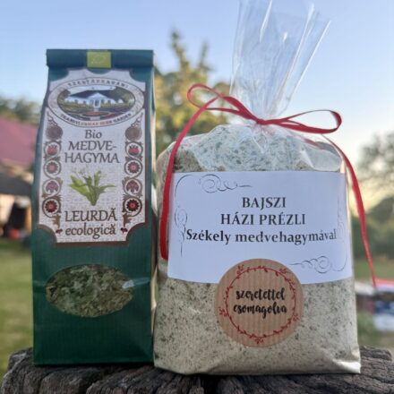 Bajszi - Házi prézli, székely medvehagymával
