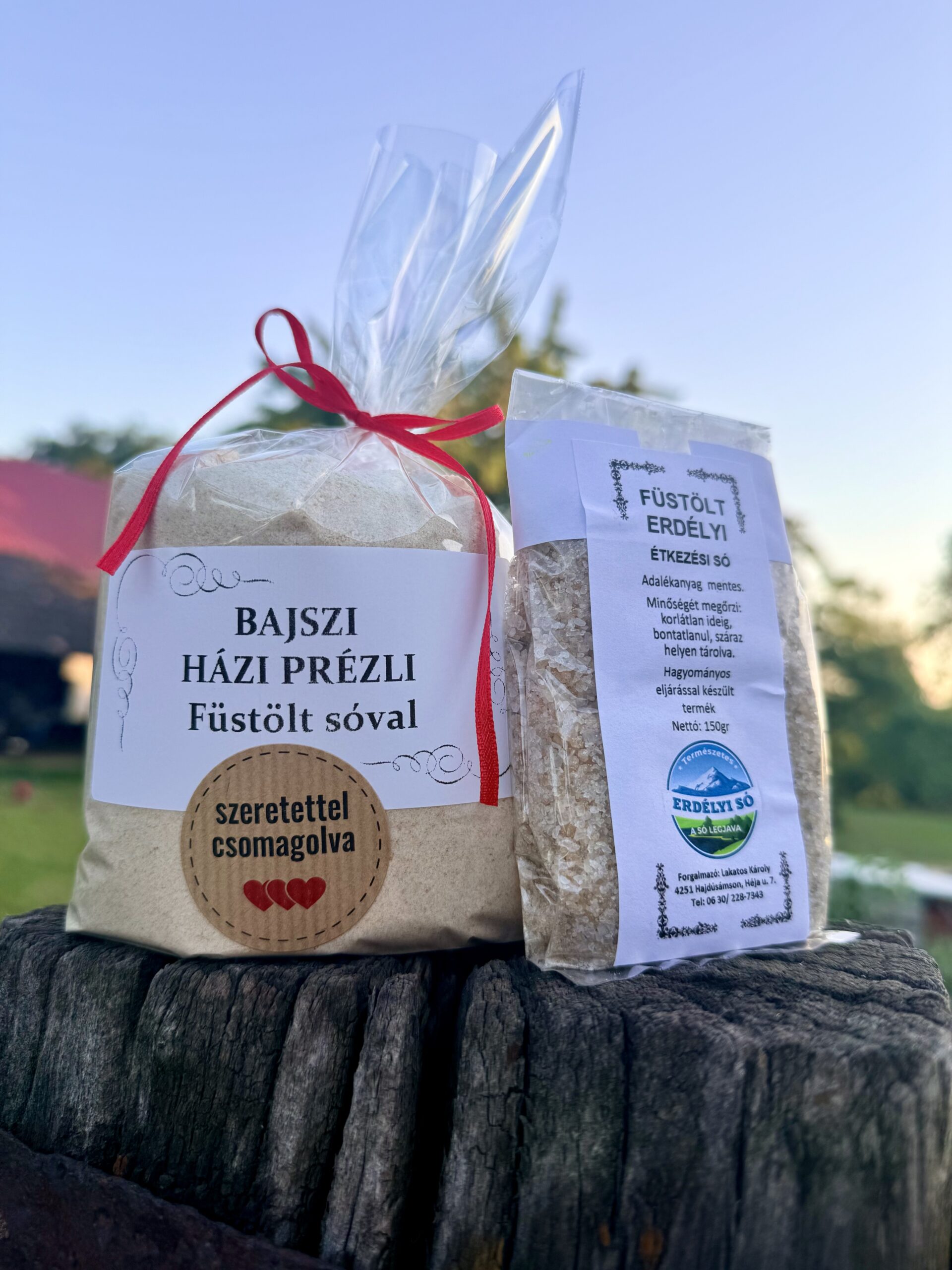 Bajszi – Házi Prézli, Füstölt Sóval