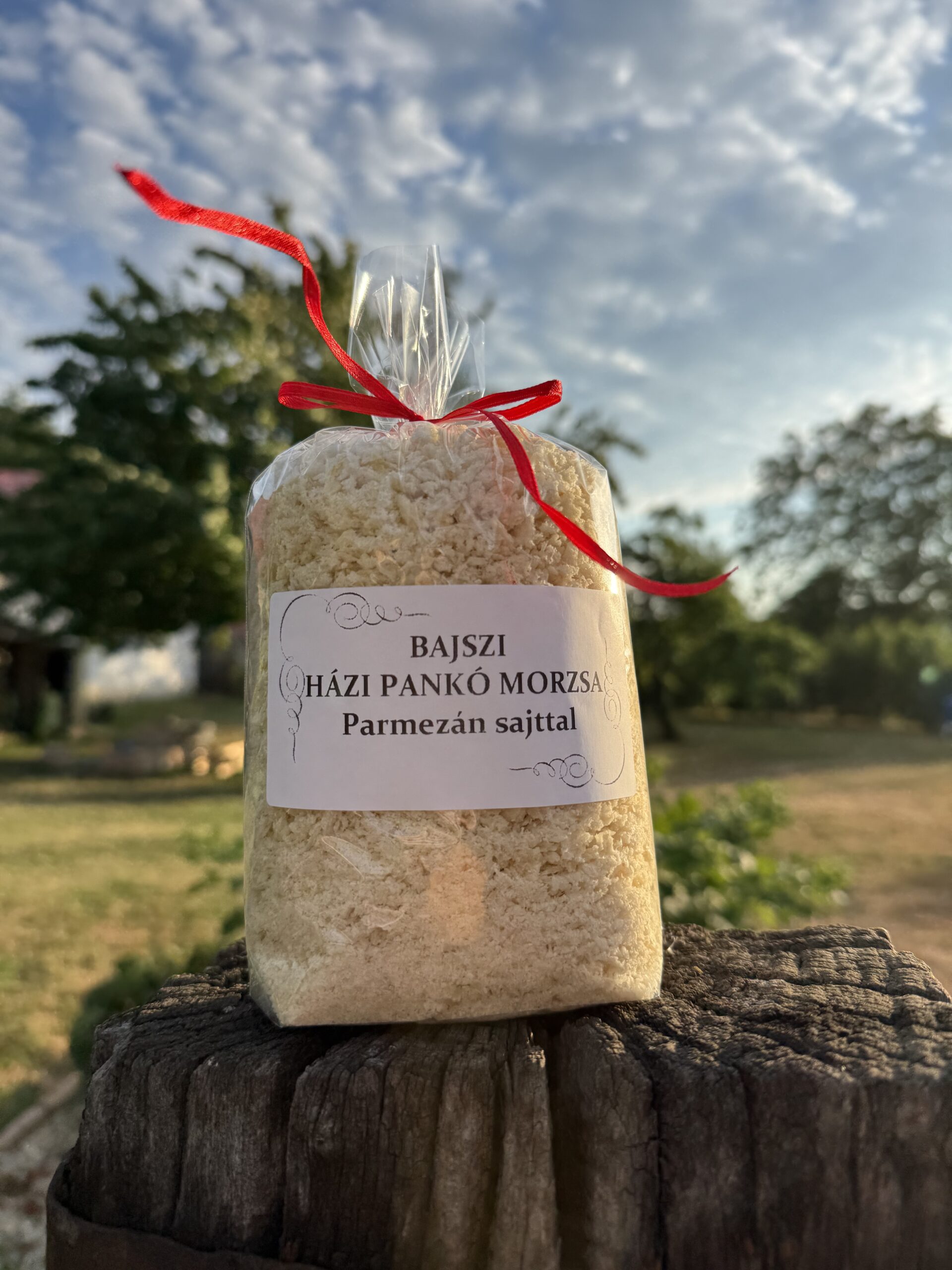 Bajszi Házi Pankó Morzsa – Parmezán Sajttal