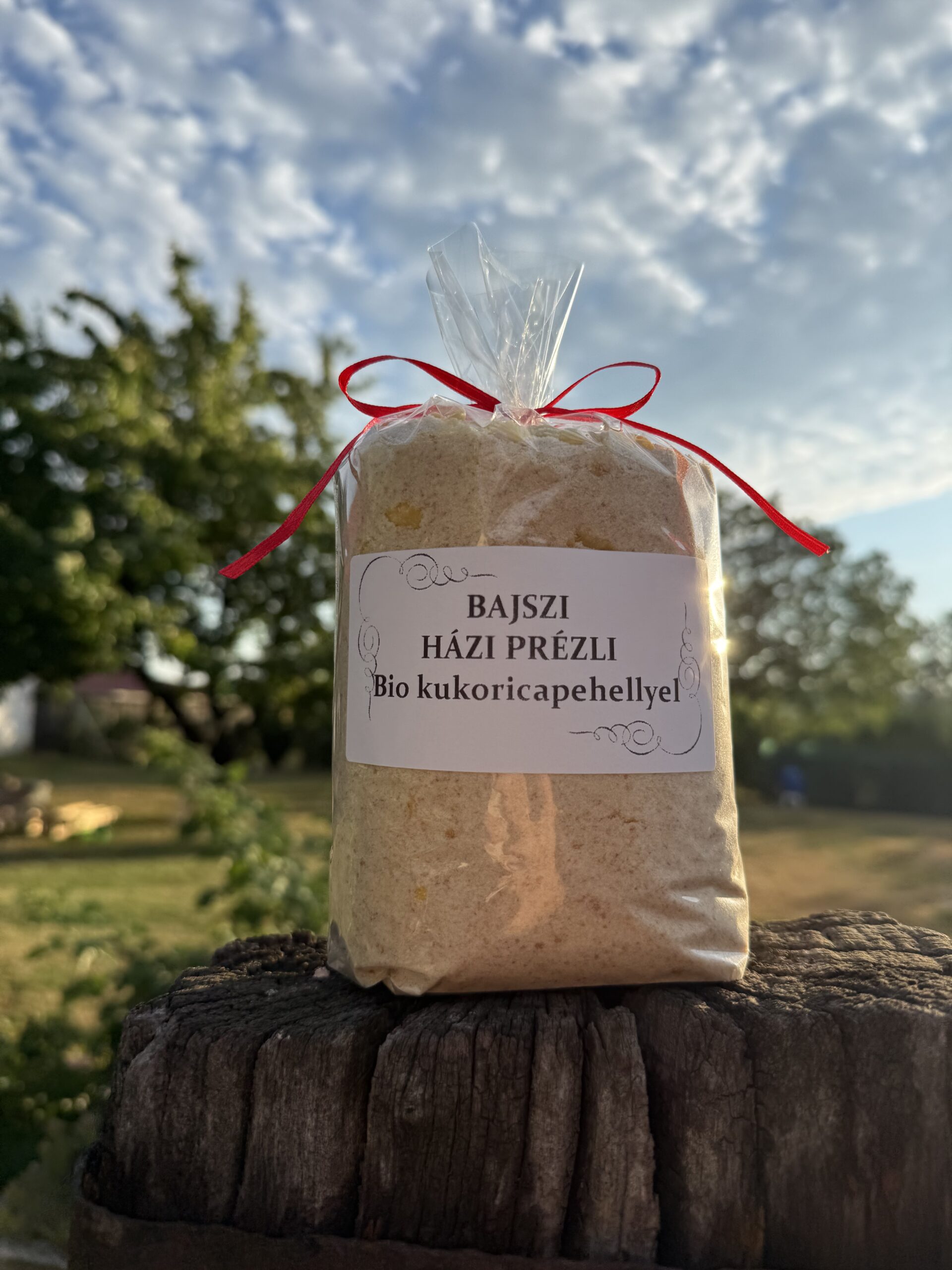 Bajszi Házi Prézli – Bio Kukoricapehellyel