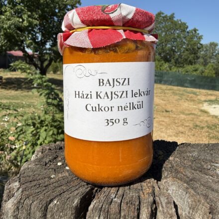 Bajszi házi Kajszi lekvár - cukor nélkül
