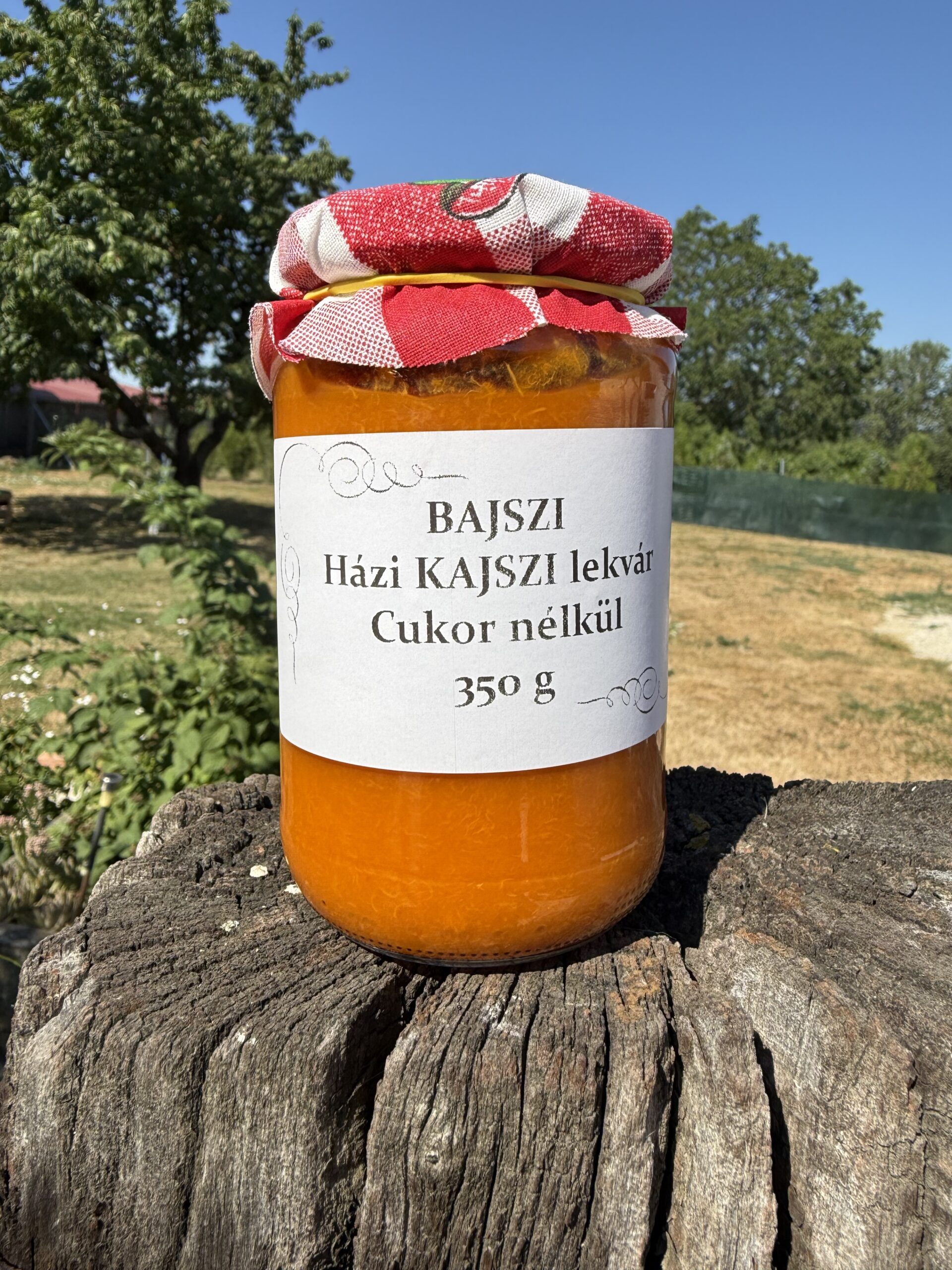 Bajszi Házi Kajszi Lekvár – Cukor Nélkül