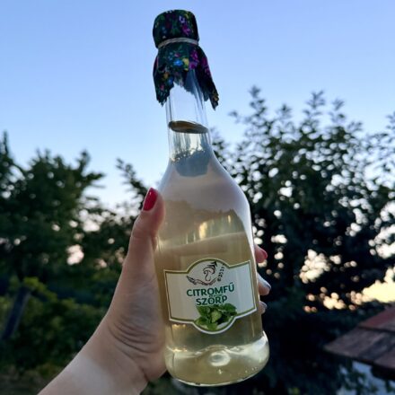 Citromfű szörp