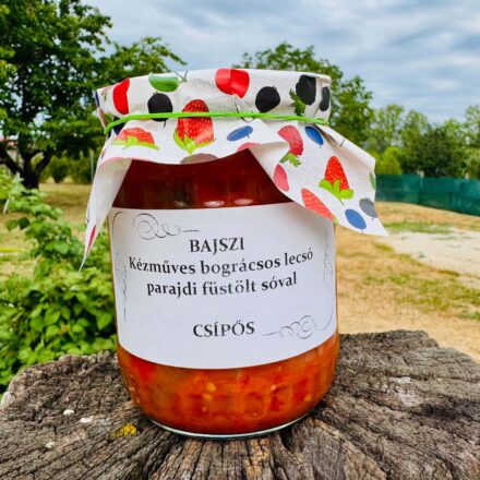 Bajszi - kézműves bográcsos lecsó - CSÍPŐS
