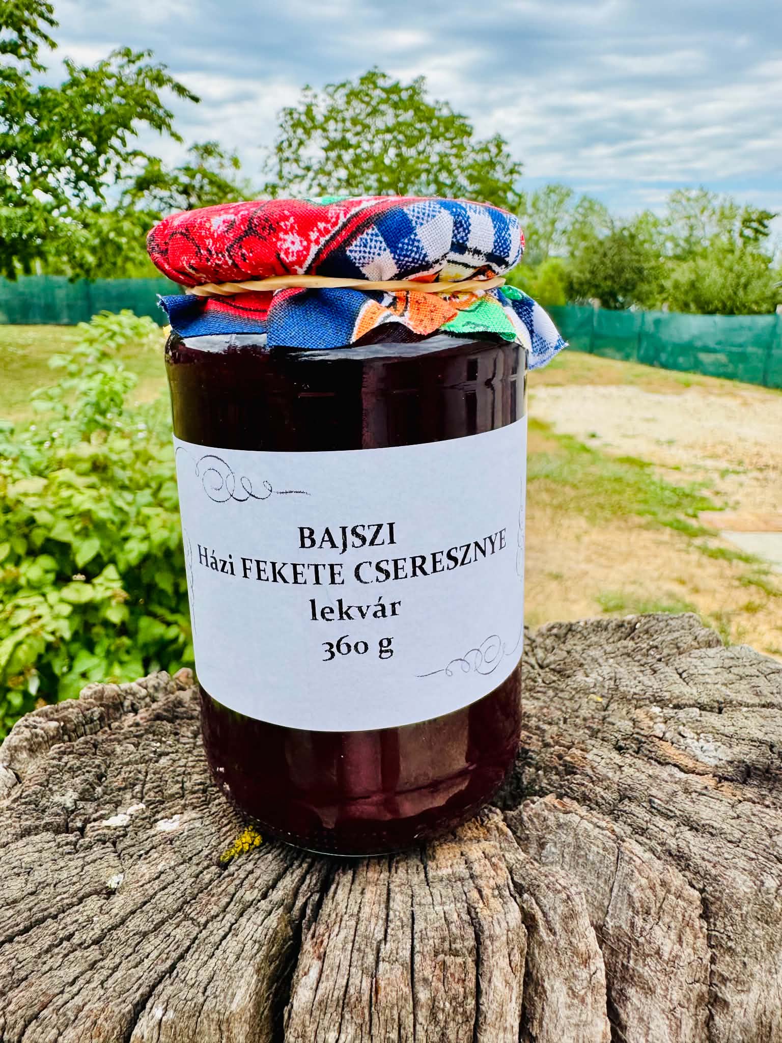 Bajszi Házi Fekete Cseresznye Lekvár