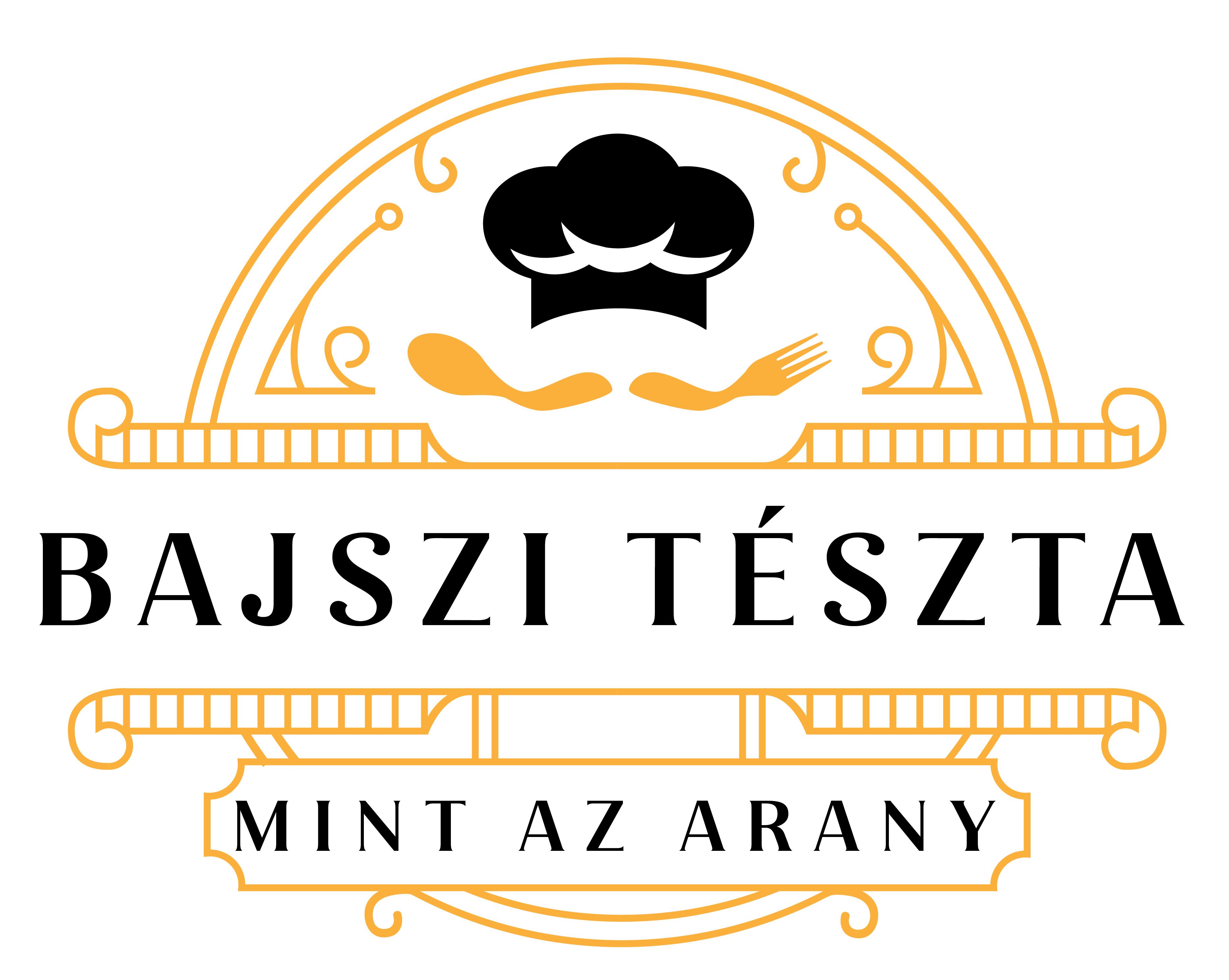Bajszi Tészta Logó